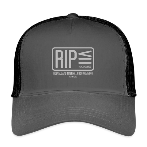 RIP Vintage Hat - smoke grey/black