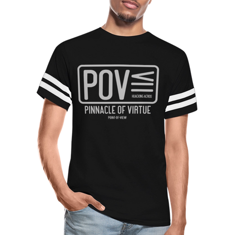 POV Tee - black/white