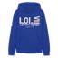 LOL Beige Acro Adidas Hoodie - royal blue