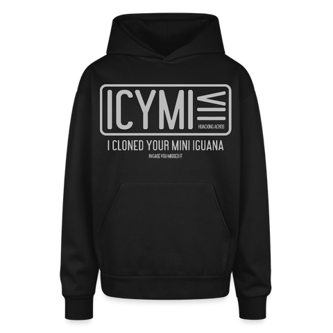 ICYMI Oversized Hoodie - black
