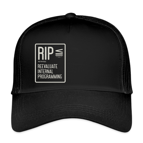 RIP Vintage Hat - black/black