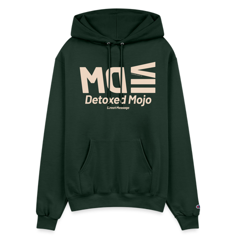 DM Beige Acro Champion Hoodie - Dark Green