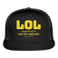 LOL Trucker Hat - black/black