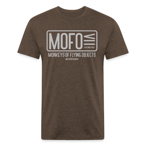 MOFO Tee - heather espresso