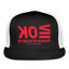 OK Red Acro Trucker Hat - black/white