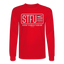 STFU Long Sleeve - red