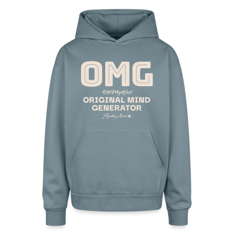 OMG Oversized Hoodie - stone blue