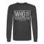 WHO Long Sleeve - heather black