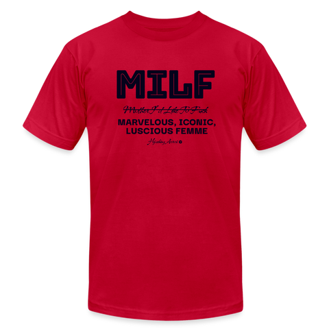 MILF Tee - red