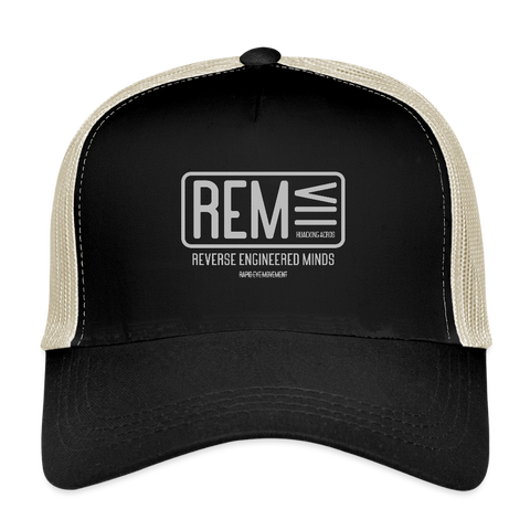 REM Vintage Hat - black/oyster