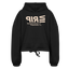 RIP Beige Acro Cropped Hoodie - black