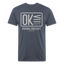 OK Tee - heather navy