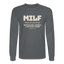 MILF Long Sleeve - charcoal