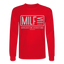 MILF Long Sleeve - red