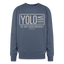 YOLO Oversized Sweatshirt - stone blue