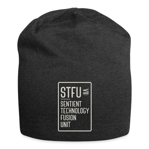 STFU Beanie - charcoal grey