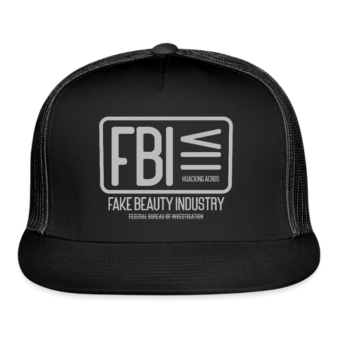 FBI Tuckers Hat - black/black