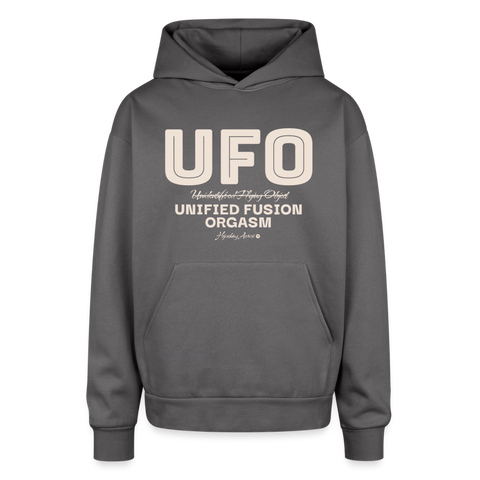 UFO Oversized Hoody - graphite gray