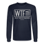 WTF Long Sleeve - navy
