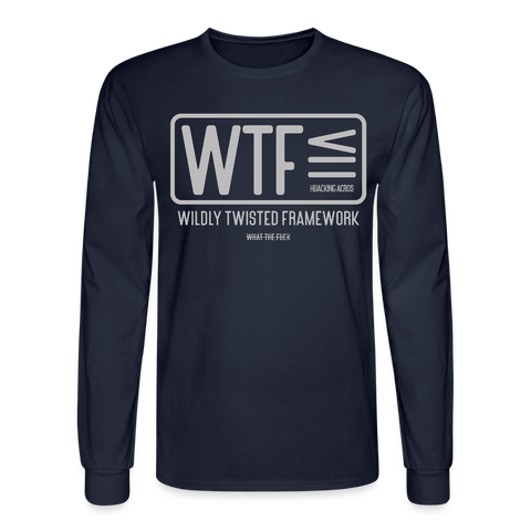 WTF Long Sleeve - navy