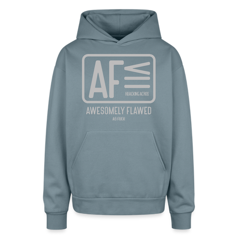 AF Oversized Hoodie - stone blue