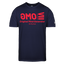 Red Acro Under Armor Tee - navy