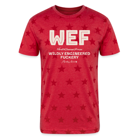 WEF Tee - red star