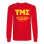 TMI Long Sleeve - red