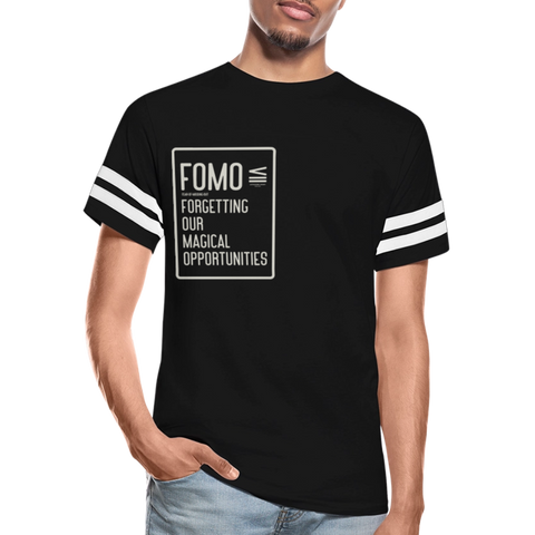 FOMO tee - black/white