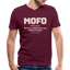 MOFO V Neck - maroon