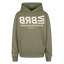 BRB Beige Acro Oversized Hoodie - olive