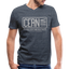 CERN V Neck - heather navy