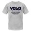 YOLO Heavy Tee - heather gray