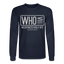 WHO Long Sleeve - navy