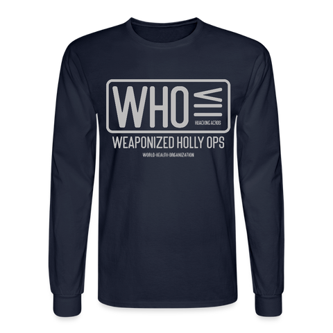 WHO Long Sleeve - navy