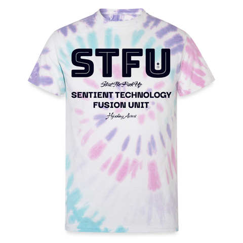 STFU Tee - Pastel Spiral