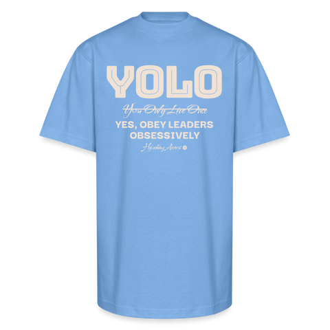 YOLO Heavy Tee - sky blue