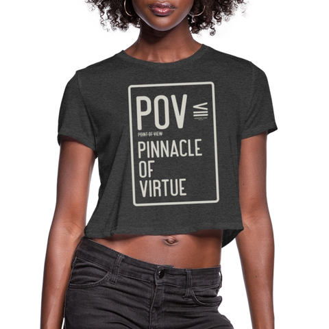 POV Tee - deep heather