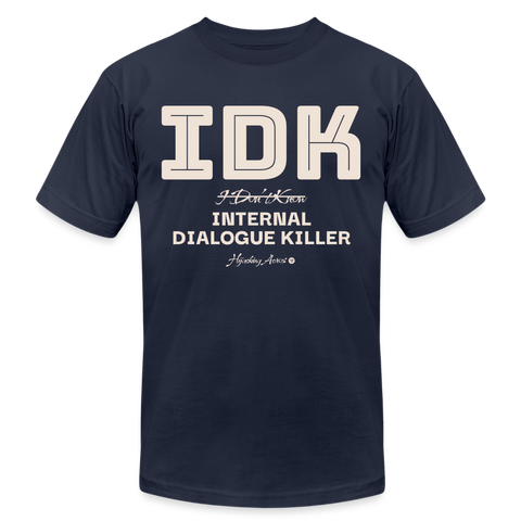 IDK Tee - navy