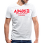 AD4BS Red Acro V Neck - white