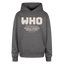 WHO Oversized Hoodie - graphite gray