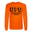 UFO Long Sleeve Hoodie - orange