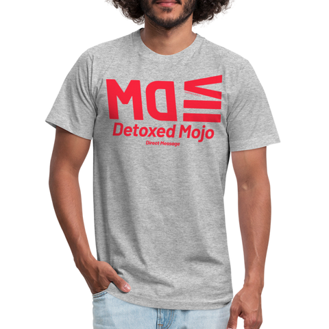 DM Red Acro B&C Tee - heather gray