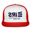 IRS Blue Acro Trucker Hat - white/red