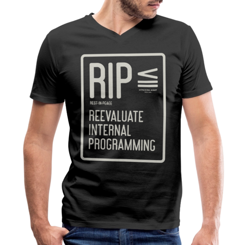 RIP V Neck - black