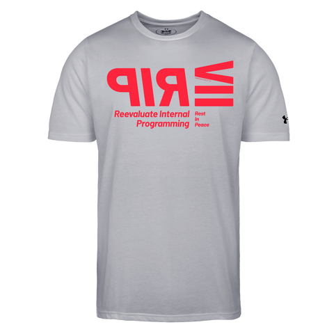 RIP Red Acro Under Armor Tee - gray