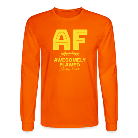 AF Long Sleeve - orange