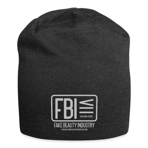 FBI Beanie - charcoal grey