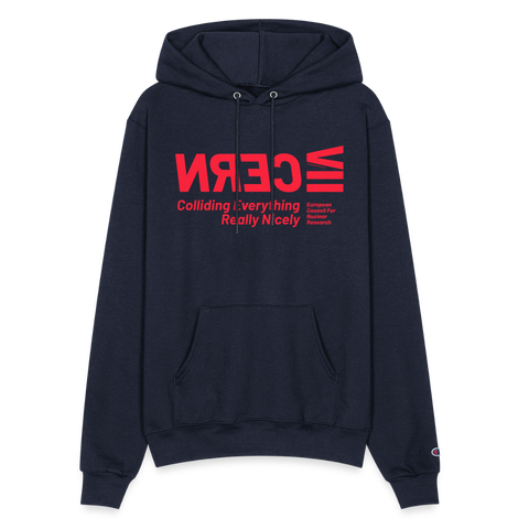 CERN Red Acro Champion Hoodie - navy