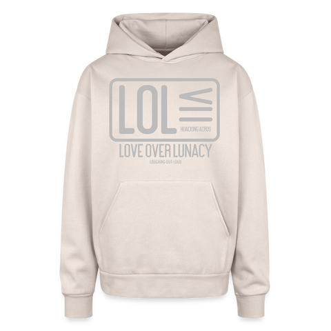 LOL Oversized Hoodie - Sand